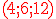 3$ \red \rm (4;6;12)